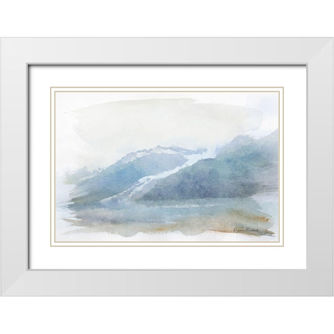 Inside Passage No. 4 White Modern Wood Framed Art Print with Double Matting by Murdock, Ramona