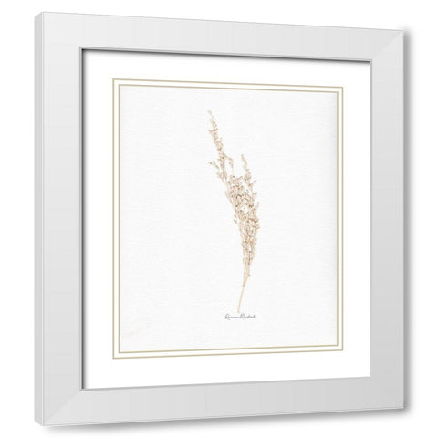 Weed Seed White Modern Wood Framed Art Print with Double Matting by Murdock, Ramona
