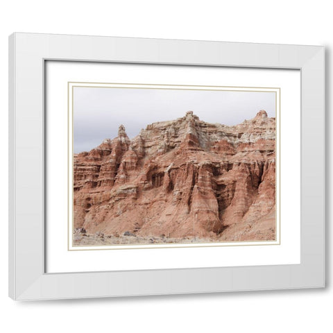 Wyoming Wilderness No. 2 White Modern Wood Framed Art Print with Double Matting by Murdock, Ramona