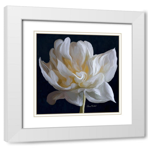 Drama Queen II White Modern Wood Framed Art Print with Double Matting by Murdock, Ramona