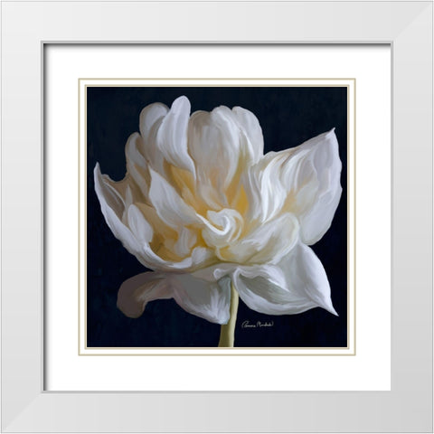 Drama Queen II White Modern Wood Framed Art Print with Double Matting by Murdock, Ramona