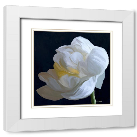 Drama Queen III White Modern Wood Framed Art Print with Double Matting by Murdock, Ramona