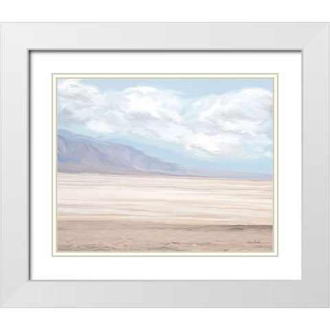 Desolate Land II White Modern Wood Framed Art Print with Double Matting by Murdock, Ramona