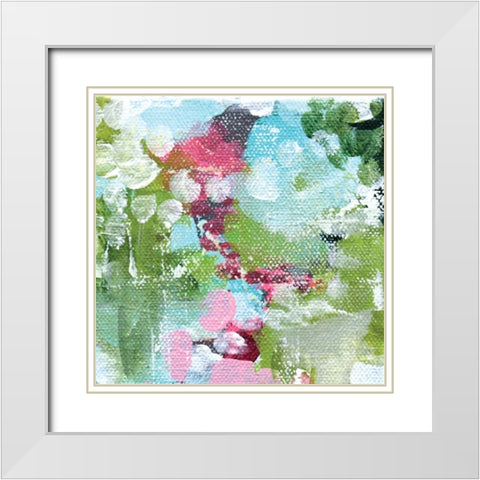 Meadowlands II White Modern Wood Framed Art Print with Double Matting by Allemand, Sue