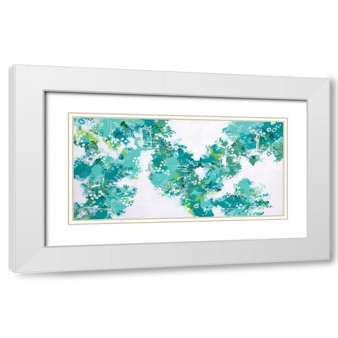 Always and Forever White Modern Wood Framed Art Print with Double Matting by Allemand, Sue