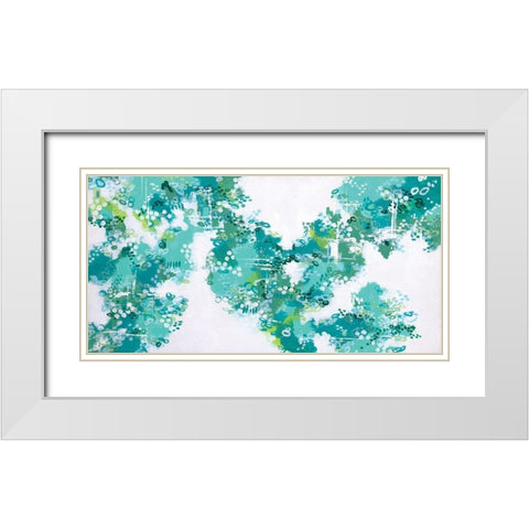 Always and Forever White Modern Wood Framed Art Print with Double Matting by Allemand, Sue