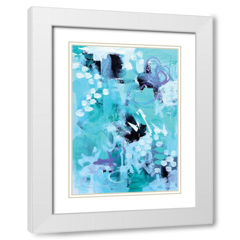 Make a Wish I White Modern Wood Framed Art Print with Double Matting by Allemand, Sue