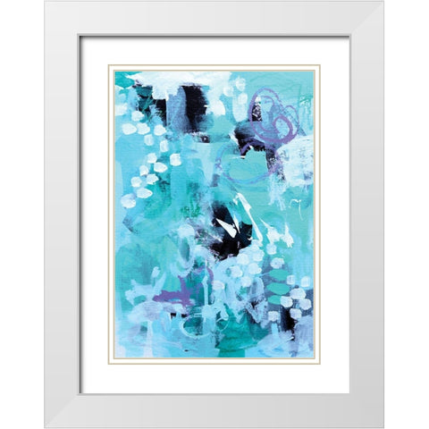 Make a Wish I White Modern Wood Framed Art Print with Double Matting by Allemand, Sue