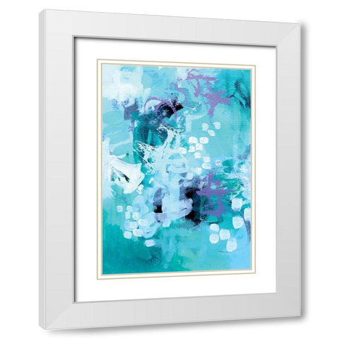 Make a Wish II White Modern Wood Framed Art Print with Double Matting by Allemand, Sue
