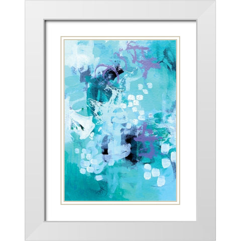 Make a Wish II White Modern Wood Framed Art Print with Double Matting by Allemand, Sue