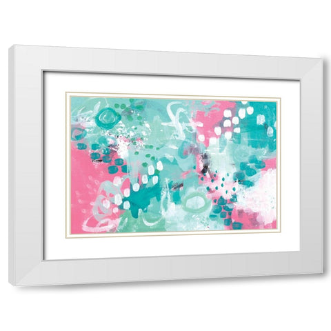 Such Fun White Modern Wood Framed Art Print with Double Matting by Allemand, Sue