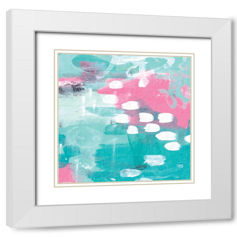 Such Fun IV White Modern Wood Framed Art Print with Double Matting by Allemand, Sue