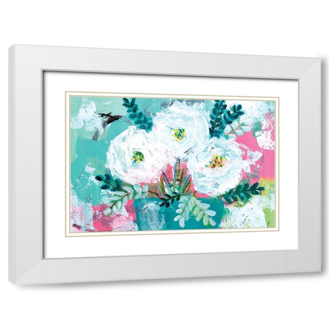 You are a Gift White Modern Wood Framed Art Print with Double Matting by Allemand, Sue