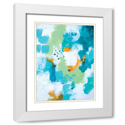 A Lovely Moment White Modern Wood Framed Art Print with Double Matting by Allemand, Sue