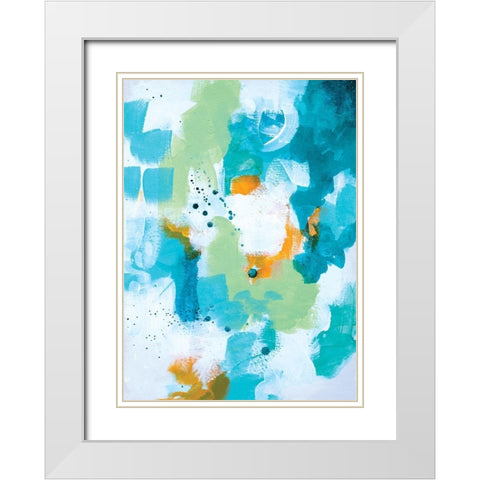A Lovely Moment White Modern Wood Framed Art Print with Double Matting by Allemand, Sue