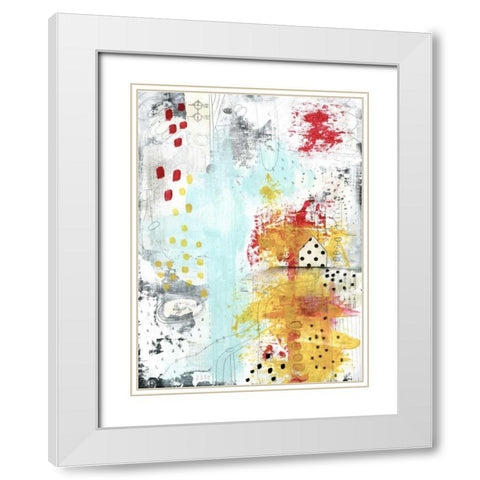 From Hot to Cold White Modern Wood Framed Art Print with Double Matting by Ogren, Sarah