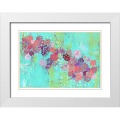 Today It Rained White Modern Wood Framed Art Print with Double Matting by Ogren, Sarah