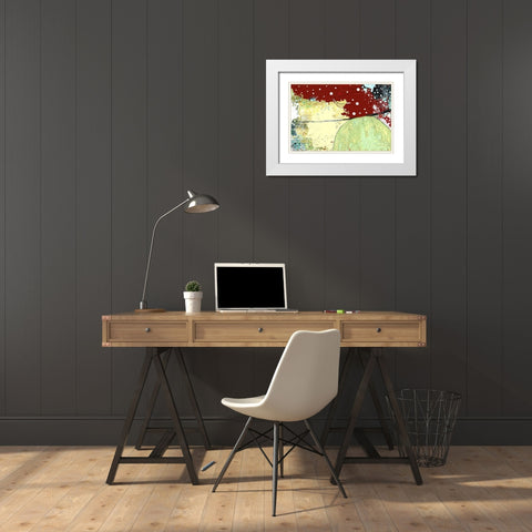 The Road Home White Modern Wood Framed Art Print with Double Matting by Ogren, Sarah