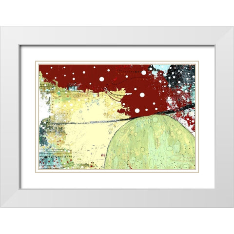 The Road Home White Modern Wood Framed Art Print with Double Matting by Ogren, Sarah