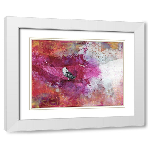 The Winter Storm White Modern Wood Framed Art Print with Double Matting by Ogren, Sarah