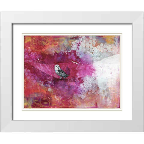 The Winter Storm White Modern Wood Framed Art Print with Double Matting by Ogren, Sarah