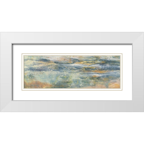 Sun-Soaked II White Modern Wood Framed Art Print with Double Matting by Shanti, Shima