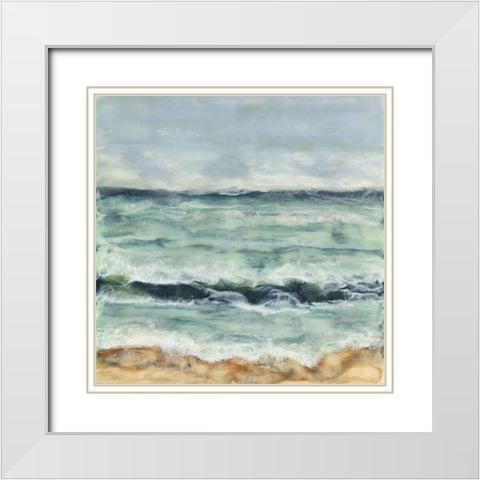 Spectrum of Uncertainty White Modern Wood Framed Art Print with Double Matting by Shanti, Shima