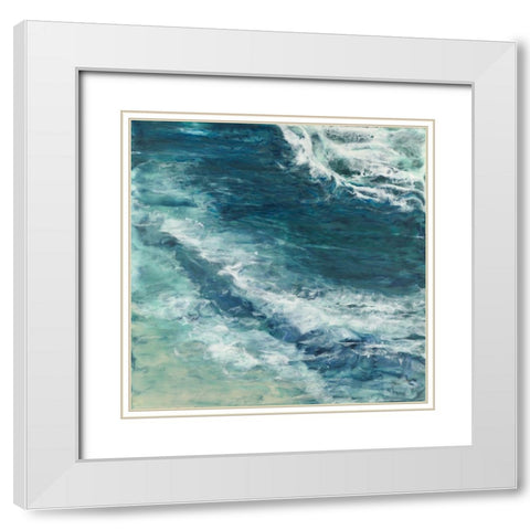Within the Grasp White Modern Wood Framed Art Print with Double Matting by Shanti, Shima