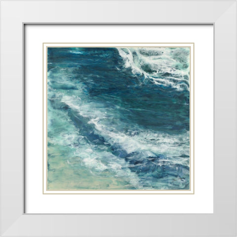 Within the Grasp White Modern Wood Framed Art Print with Double Matting by Shanti, Shima