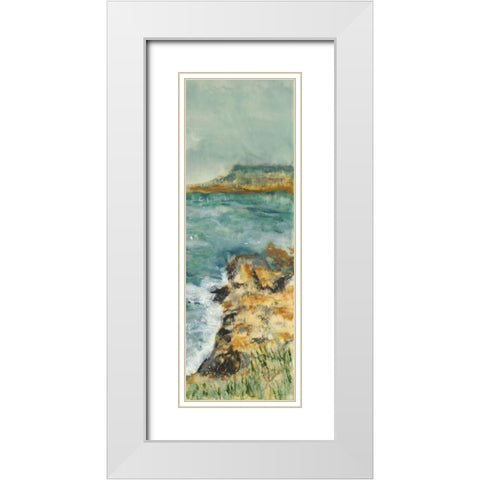 So Close Away From You II White Modern Wood Framed Art Print with Double Matting by Shanti, Shima