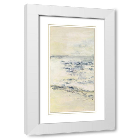 Milk and Honey I White Modern Wood Framed Art Print with Double Matting by Shanti, Shima