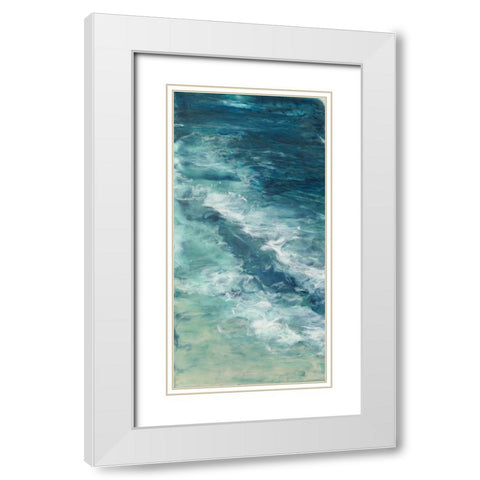 Within the Grasp I White Modern Wood Framed Art Print with Double Matting by Shanti, Shima
