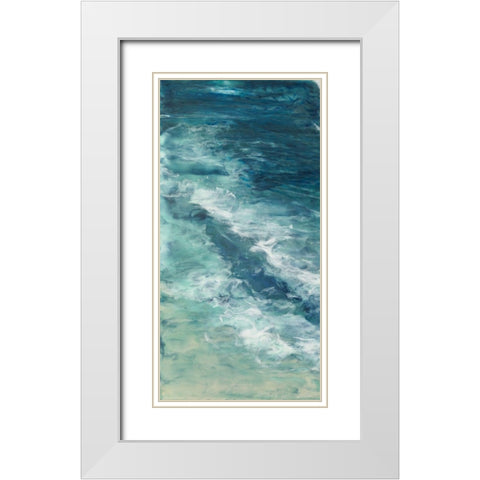 Within the Grasp I White Modern Wood Framed Art Print with Double Matting by Shanti, Shima