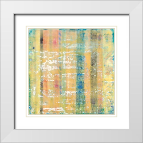 Ancient Wisdom Petite III White Modern Wood Framed Art Print with Double Matting by Shanti, Shima