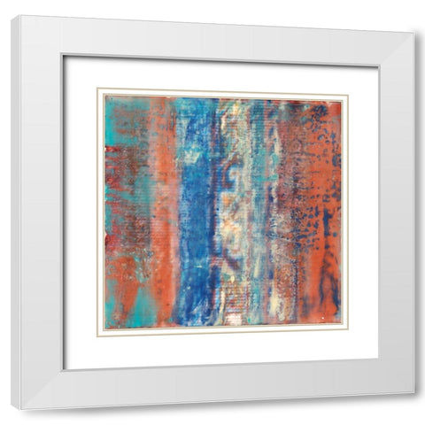 Ancient Wisdom Petite IV White Modern Wood Framed Art Print with Double Matting by Shanti, Shima