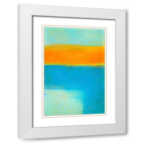 Early Risers White Modern Wood Framed Art Print with Double Matting by Dundon, Denise