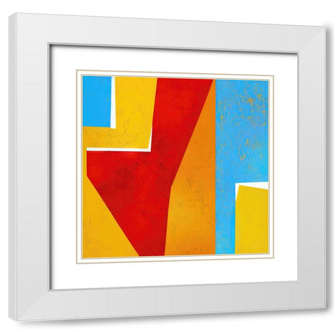 Might Have Been White Modern Wood Framed Art Print with Double Matting by Dundon, Denise