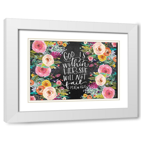 God Is White Modern Wood Framed Art Print with Double Matting by Wieners, Valerie