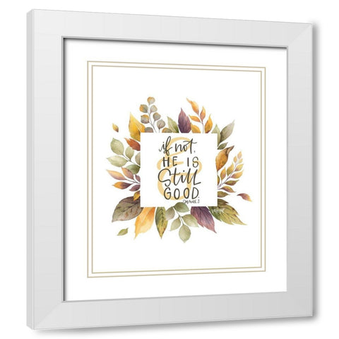 And If Not White Modern Wood Framed Art Print with Double Matting by Wieners, Valerie