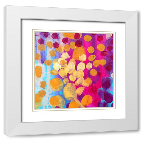 Bright II White Modern Wood Framed Art Print with Double Matting by Wieners, Valerie