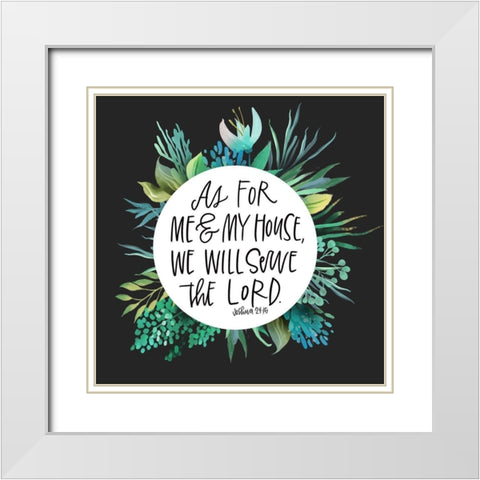 As For White Modern Wood Framed Art Print with Double Matting by Wieners, Valerie