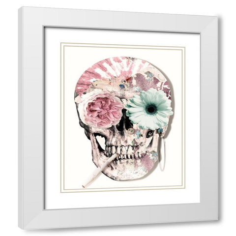 Fashion Statement II White Modern Wood Framed Art Print with Double Matting by Sommers, Mindy