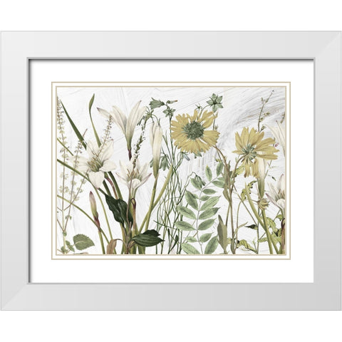 All Dressed Up I White Modern Wood Framed Art Print with Double Matting by Sommers, Mindy