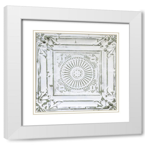 Victorian White White Modern Wood Framed Art Print with Double Matting by Sommers, Mindy