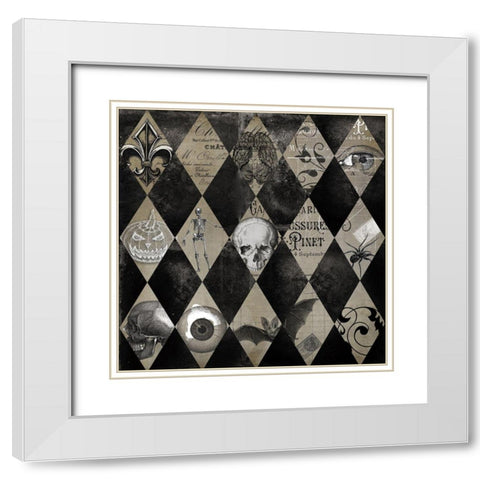 La Toussant White Modern Wood Framed Art Print with Double Matting by Sommers, Mindy