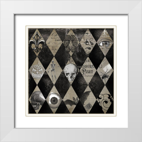 La Toussant White Modern Wood Framed Art Print with Double Matting by Sommers, Mindy