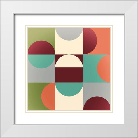 Rogers Office White Modern Wood Framed Art Print with Double Matting by Sommers, Mindy