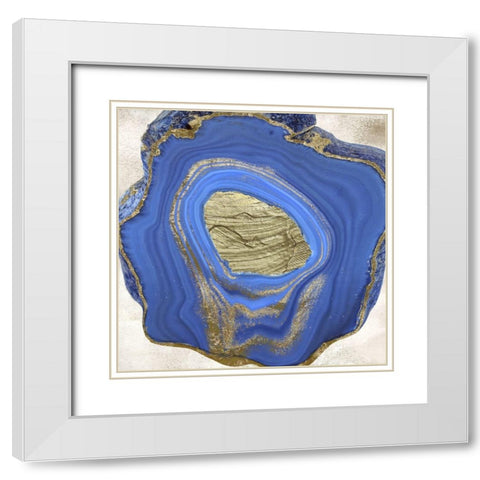 Perisse White Modern Wood Framed Art Print with Double Matting by Sommers, Mindy