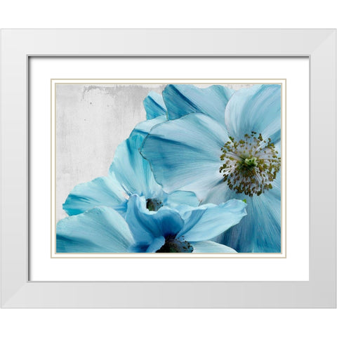 Touch and Contrast II White Modern Wood Framed Art Print with Double Matting by Sommers, Mindy