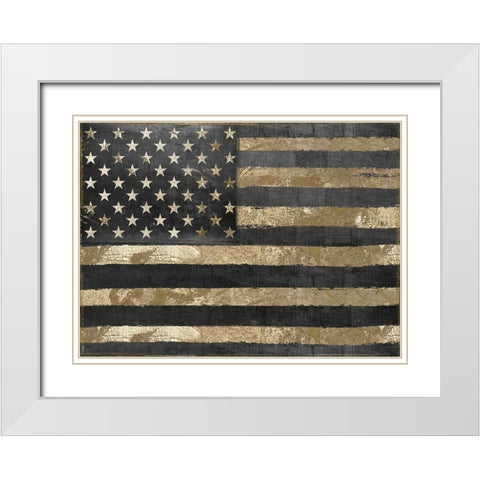 Dawns Early Light White Modern Wood Framed Art Print with Double Matting by Sommers, Mindy